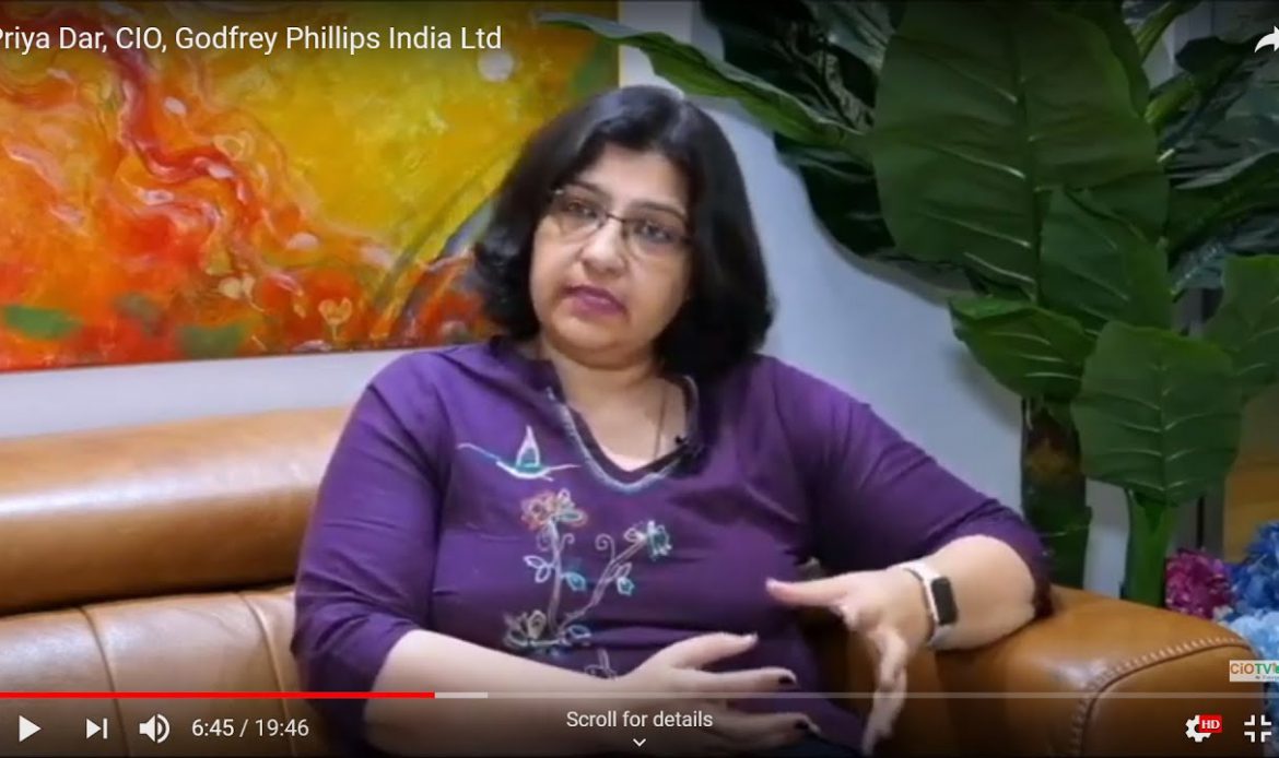 Priya Dar, CIO, Godfrey Phillips India Ltd