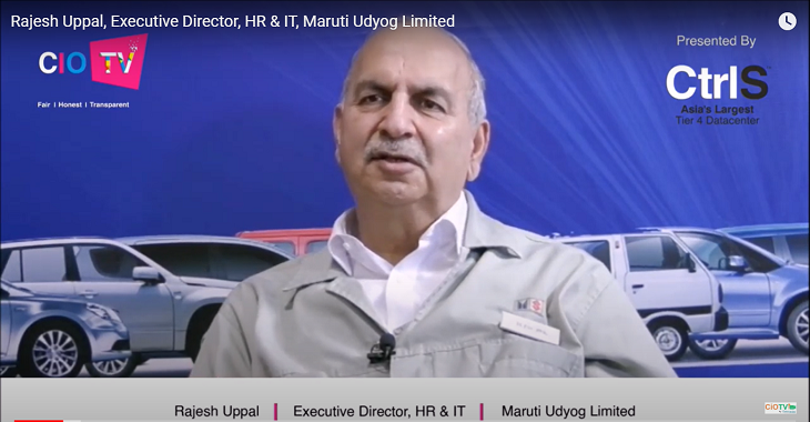 Rajesh Uppal, Executive Director, HR & IT, Maruti Udyog Limited