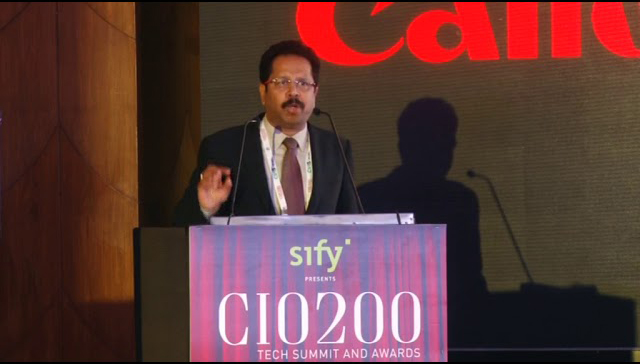 Keynote Address by Mr. K. Bhaskar CIO200 Tech Summit & Awards