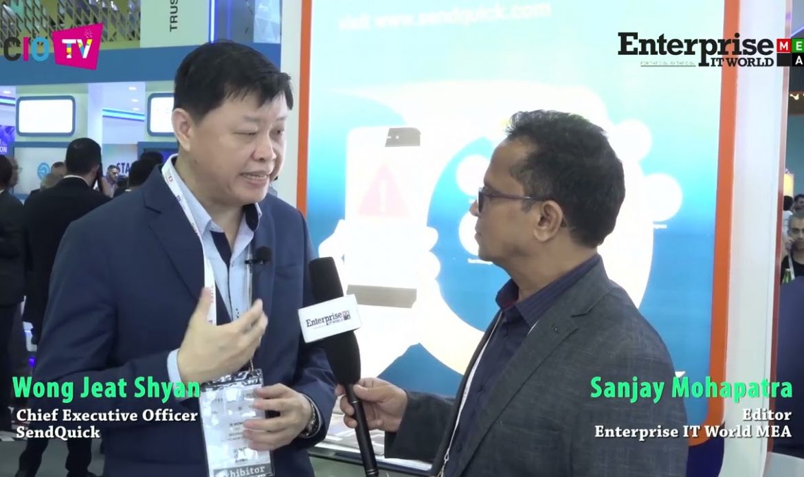 Wong Jeat Shyan, Chief Executive Officer, SendQuick