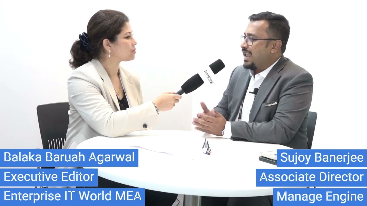 Sujoy is speaking to Balaka Baruah, Executive Editor, Enterprise IT World MEA at Gitex 2023 and expressing his strategy in the region and expectation from the expo.