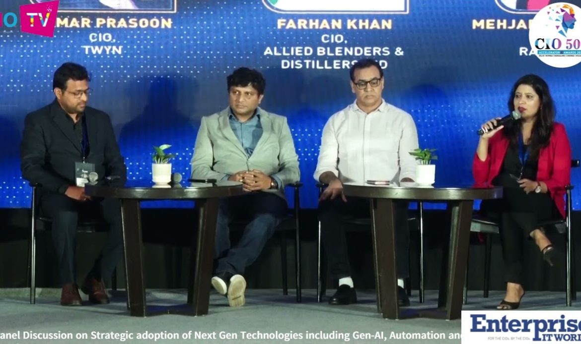 Panel Discussion on Strategic Adoption of Next Gen Technologies for Business Growth