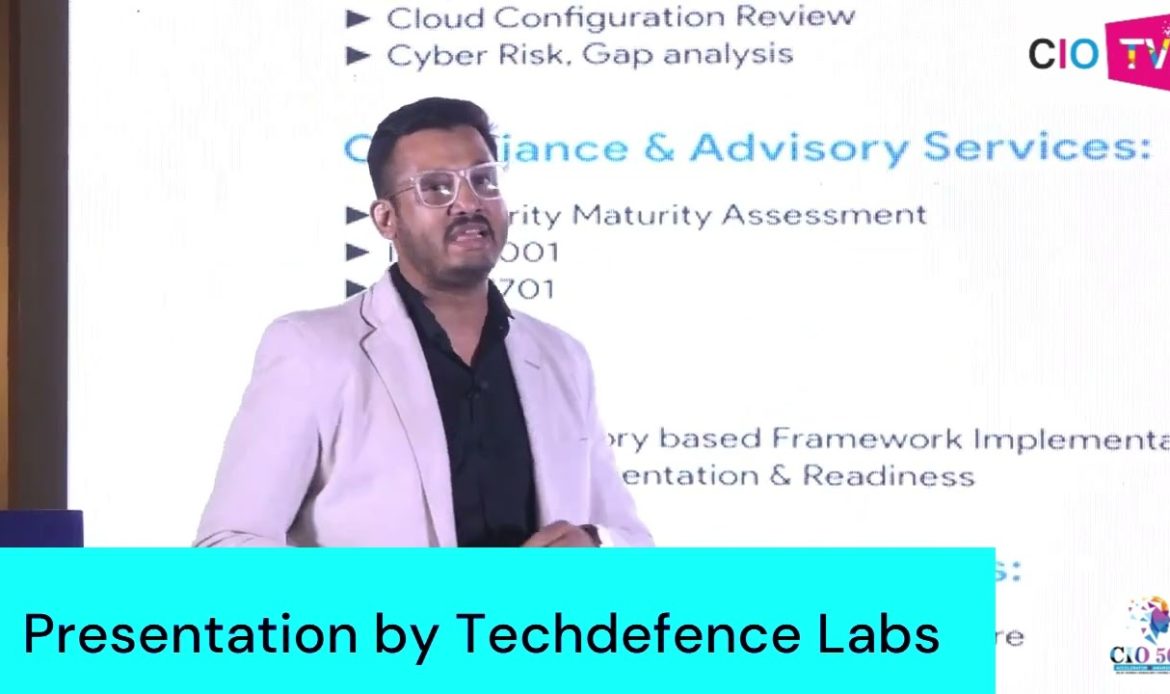 Presentation of Techdefence Lab in Kolkata