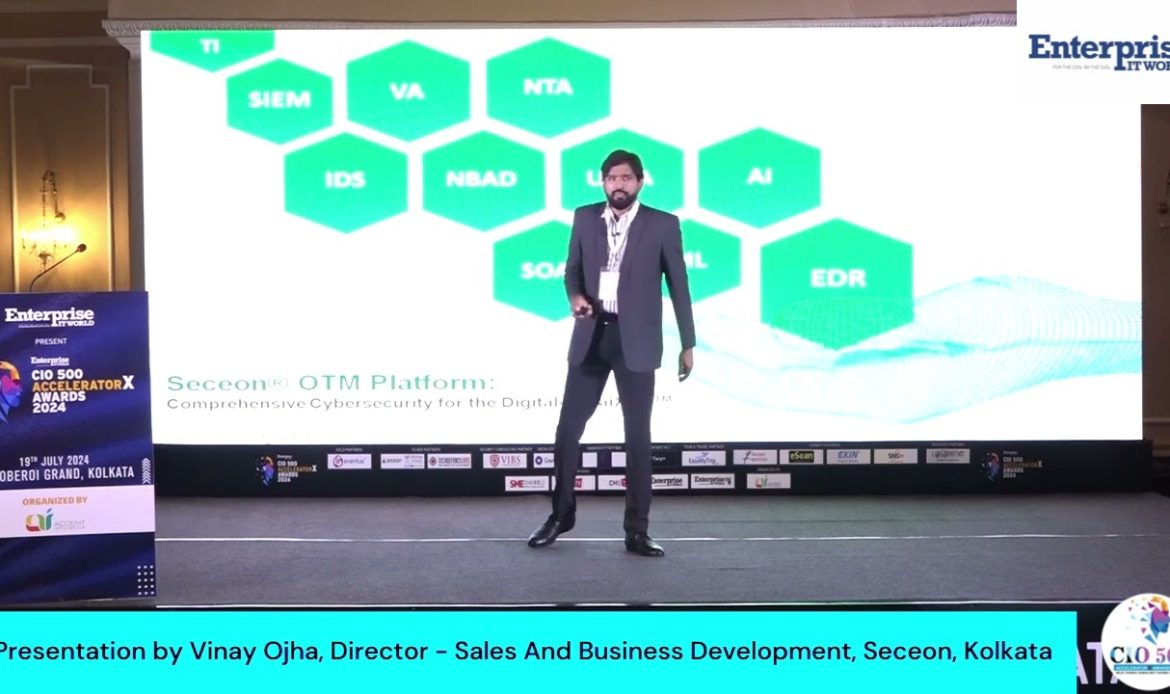 Vinay Ojha, Director Sales, Seceon Inc.