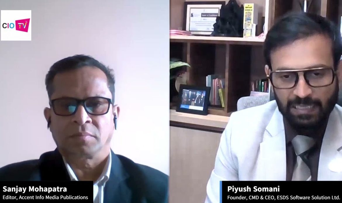 Piyush Somani Founder, CMD & CEO, ESDS Software Solution Ltd.