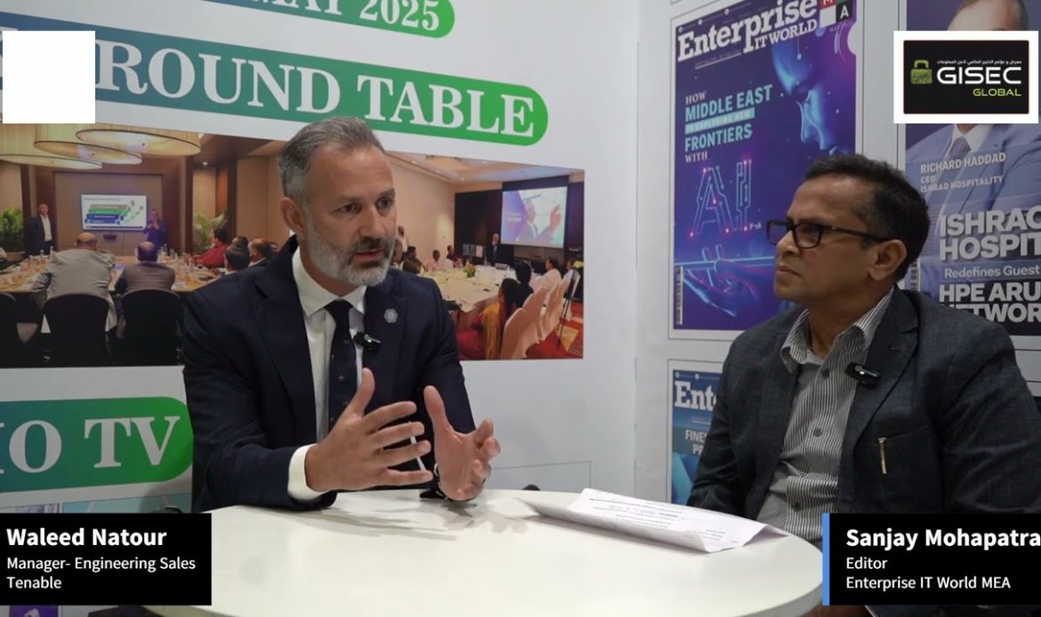 Waleed Natour, Manager – Engineering Sales, Tenable