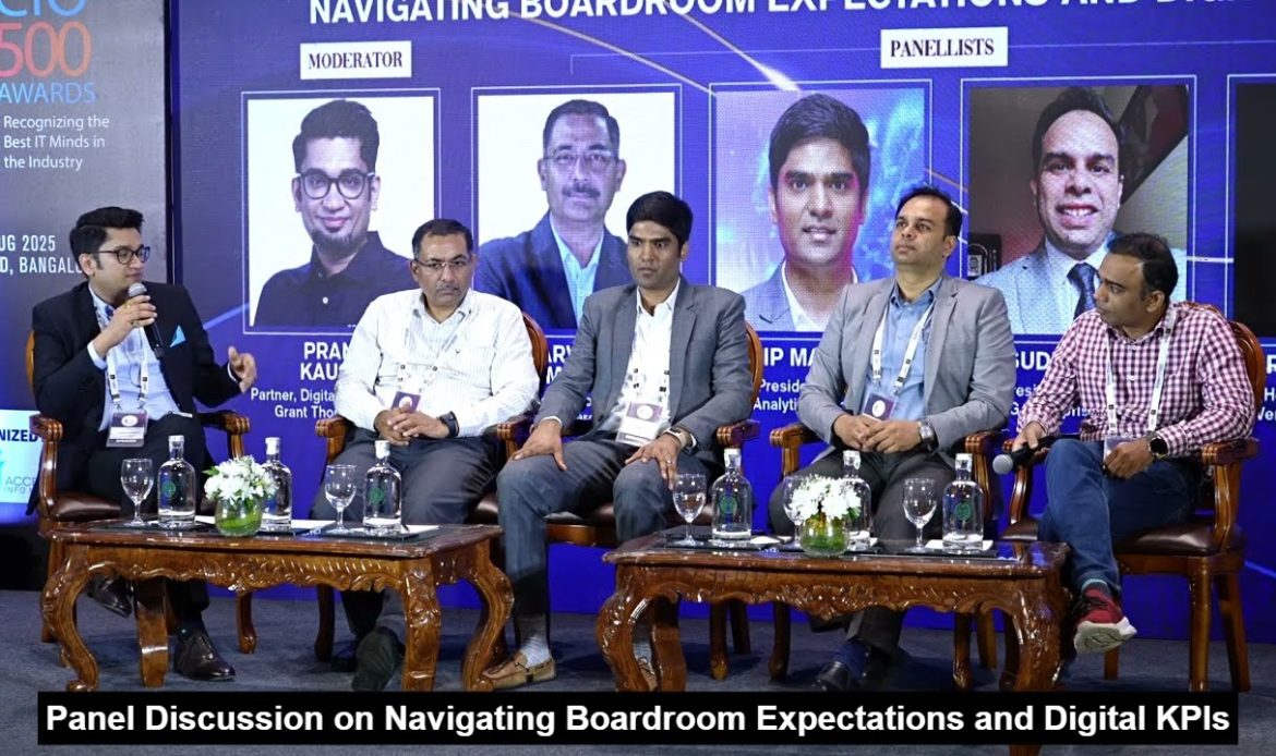 Panel Discussion 2- Navigating Boardroom Expectations and Digital KPIs | CIO500 Bangalore | CIOTV