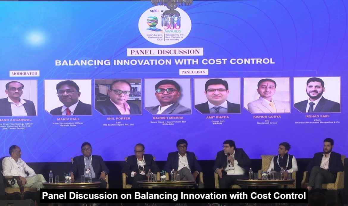 Panel Discussion 1: Balancing Innovation with Cost Control | CIO500 Delhi 2025 | CIOTV