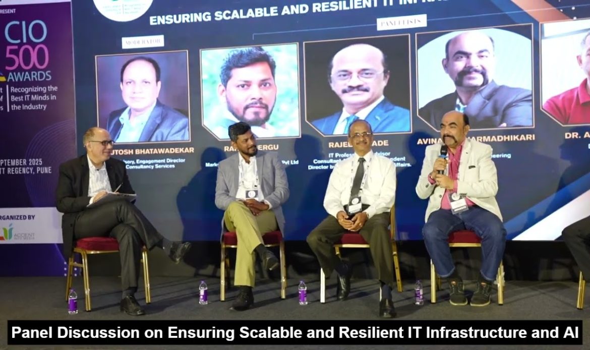 Panel Discussion 1: Ensuring Scalable and Resilient IT Infrastructure and AI | CIO500 Pune | CIOTV