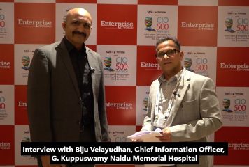 Interview: Biju Velayudhan, CIO, G.Kuppuswamy Naidu Memorial Hospital | CIO500 Coimbatore | CIOTV